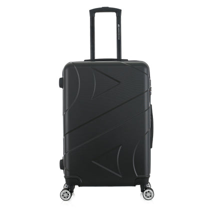 Valise noire de notre collection American Star Boston, taille M de face