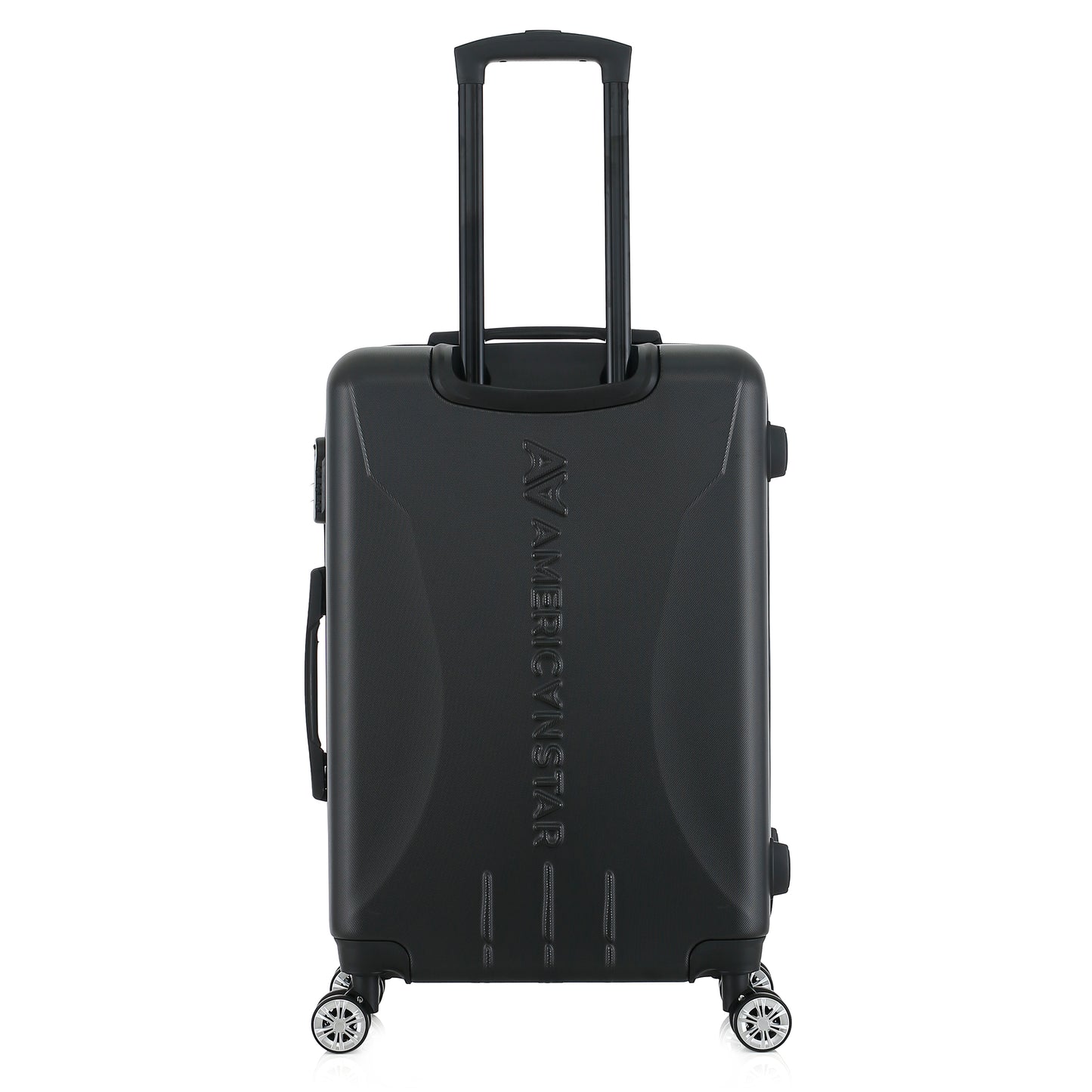 Valise noire de notre collection American Star Boston, taille M de dos