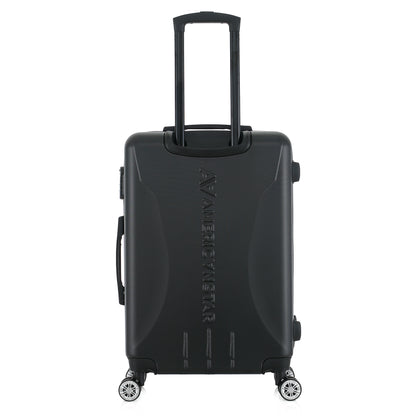 Valise noire de notre collection American Star Boston, taille M de dos