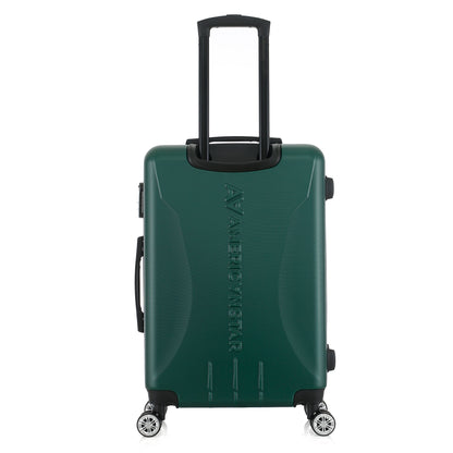 Valise verte de notre collection American Star Boston, taille M de dos