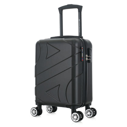 Valise noire de notre collection American Star Boston, taille XS de 3/4