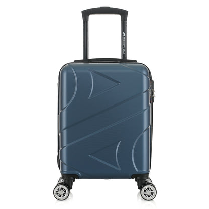 Valise bleue de notre collection American Star Boston, taille XS de face