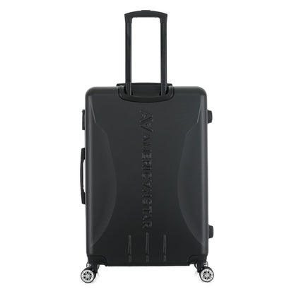 Valise noire de notre collection American Star Chicago, taille L de dos