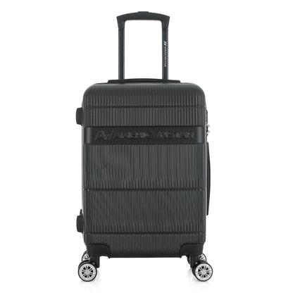 Valise noire de notre collection American Star Chicago, taille S de face