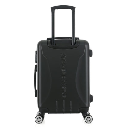 Valise noire de notre collection American Star Chicago, taille S de dos