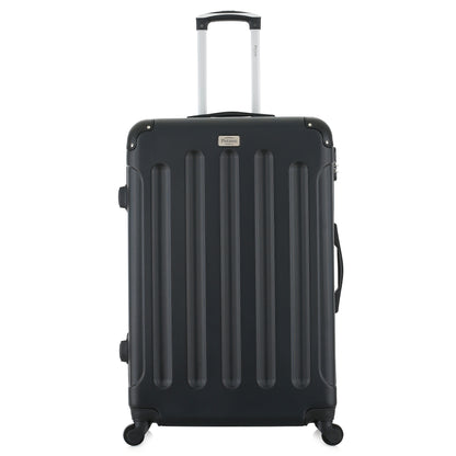 Valise noire de notre collection Potiron Paris, Concorde, taille L, de face