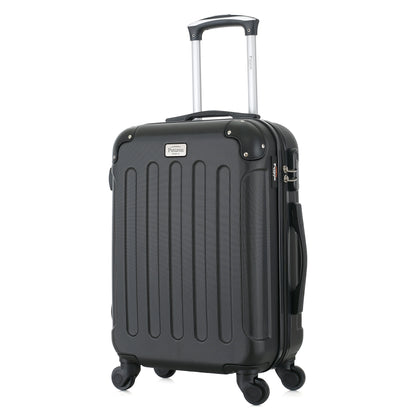 Valise noire de notre collection Potiron Paris, Concorde, taille S, de 3/4