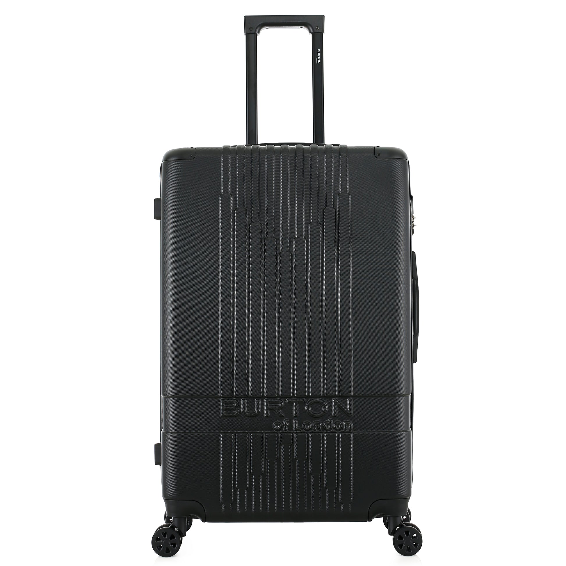 Grande valise noire de face
