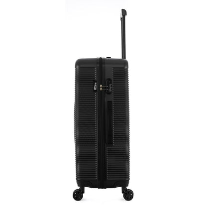 Grande valise noire de côté