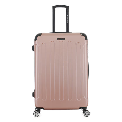 Valise or rose de notre collection American Star Miami, taille L de face