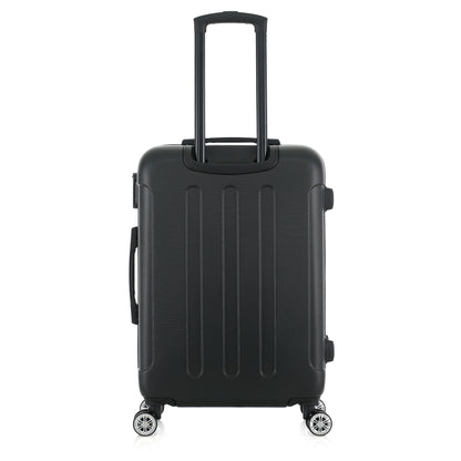 Valise noire de notre collection American Star Miami, taille M de dos