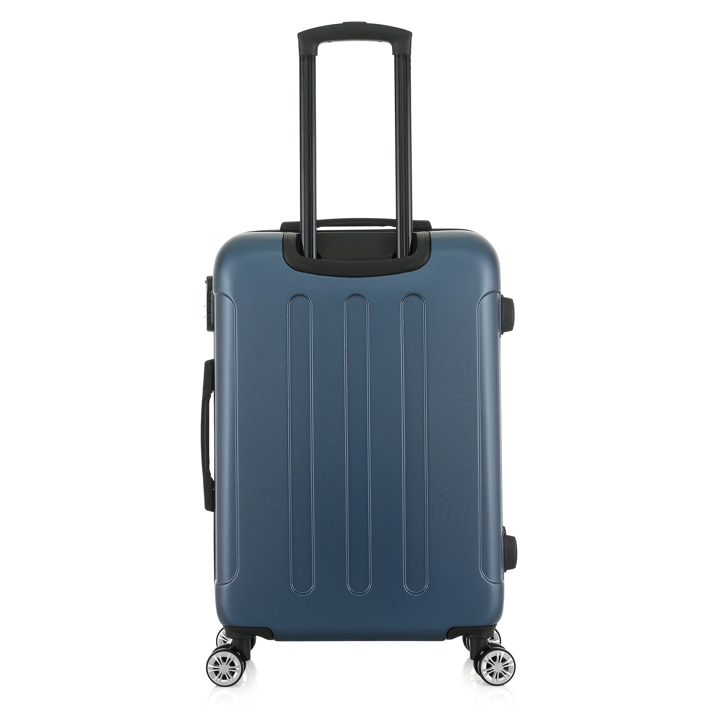 Valise bleue de notre collection American Star Miami, taille M de dos