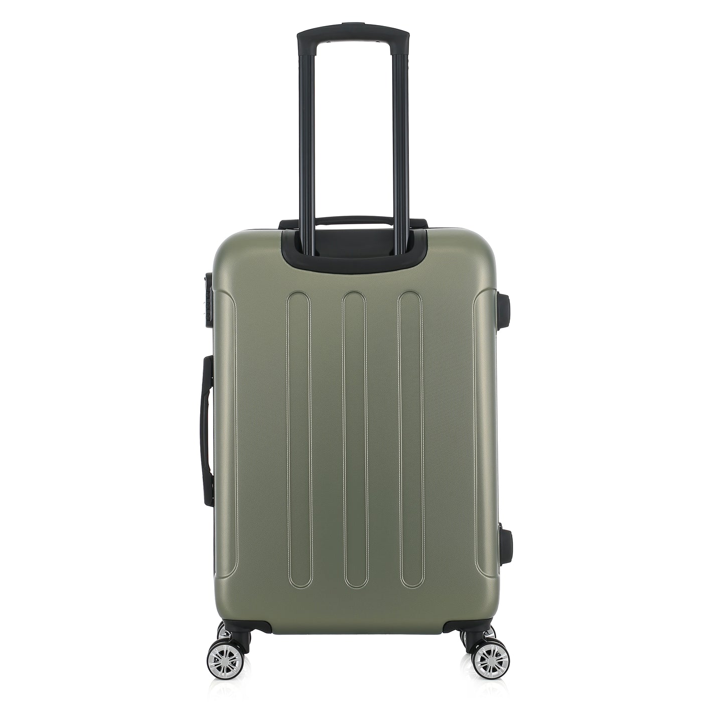 Valise kaki de notre collection American Star Miami, taille M de dos