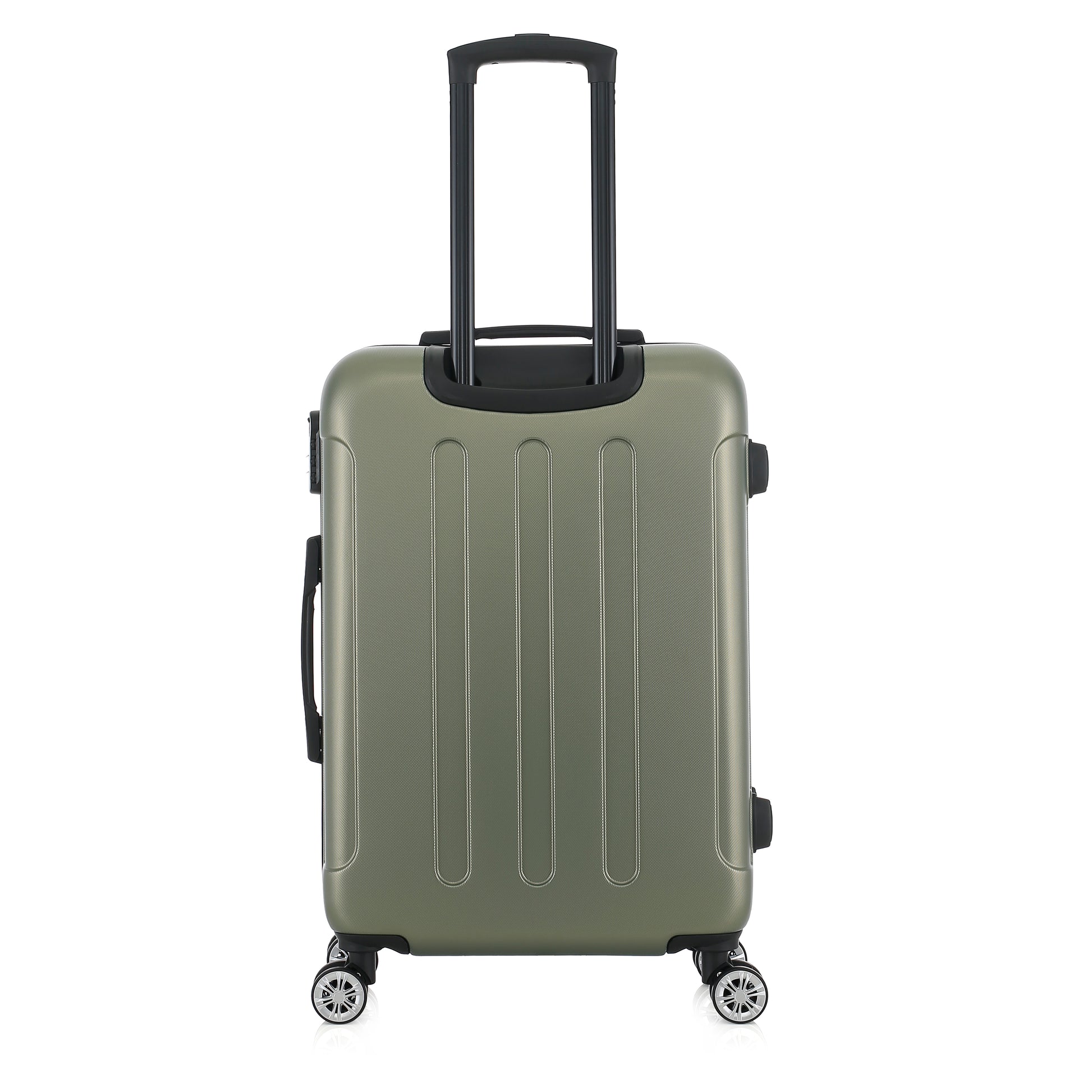 Valise kaki de notre collection American Star Miami, taille M de dos