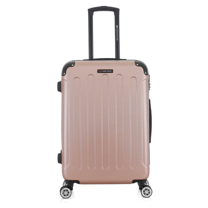 Valise or rose de notre collection American Star Miami, taille M de face
