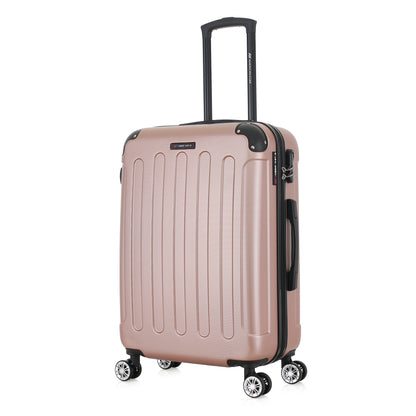 Valise or rose de notre collection American Star Miami, taille M de 3/4