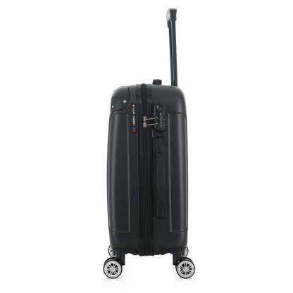 Valise noire de notre collection American Star Miami, taille S de côté