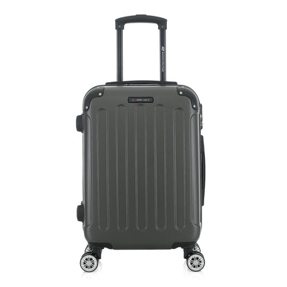 Valise grise de notre collection American Star Miami, taille S de face
