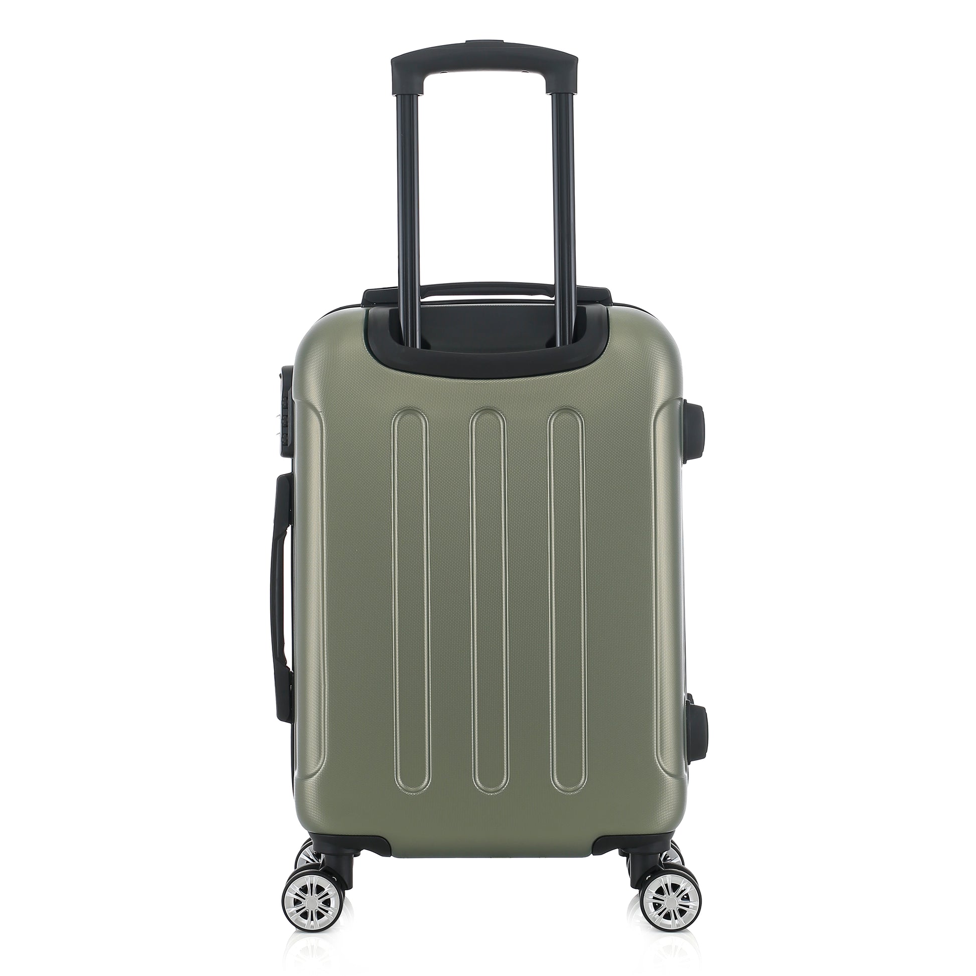 Valise kaki de notre collection American Star Miami, taille S de dos