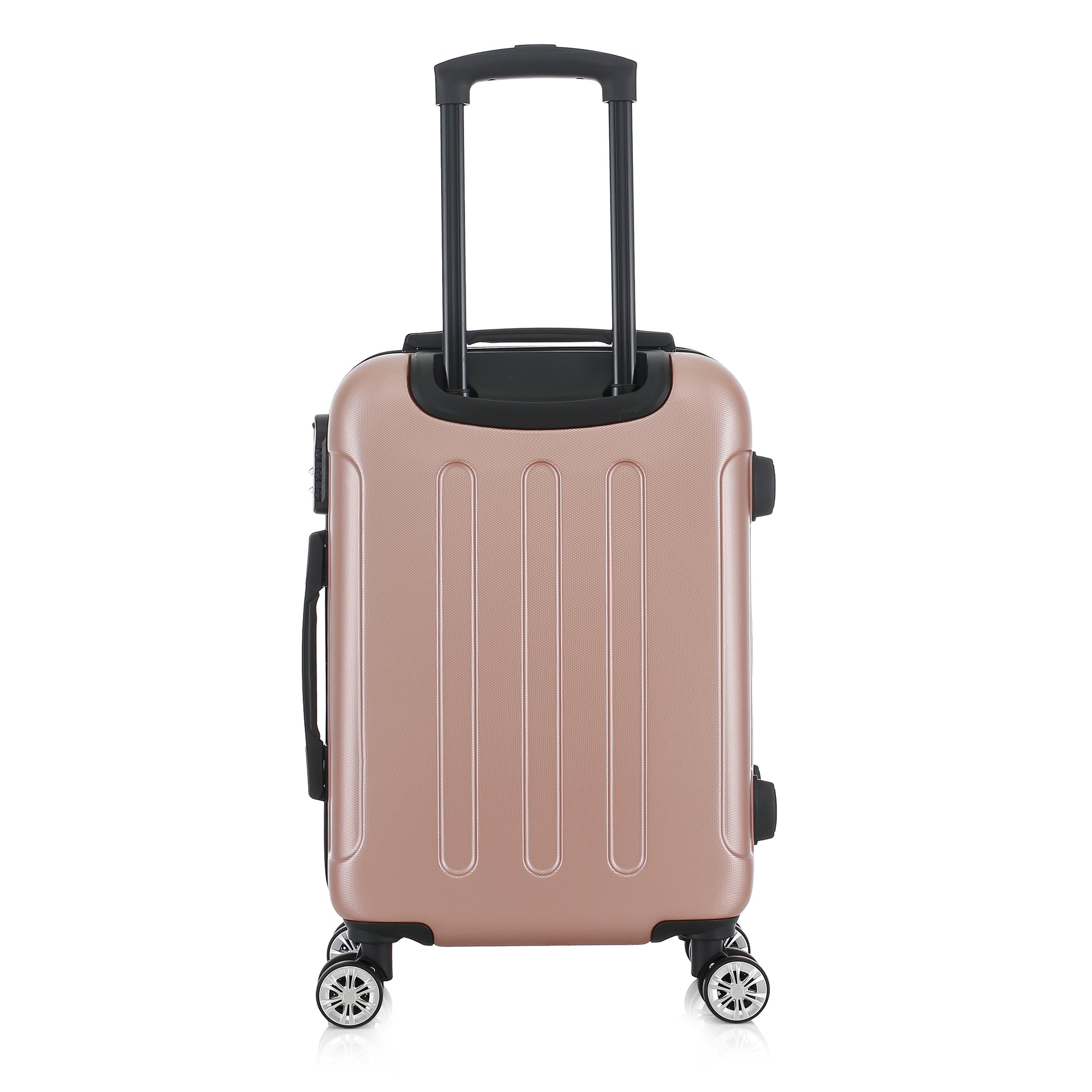 Valise or rose de notre collection American Star Miami, taille S de dos