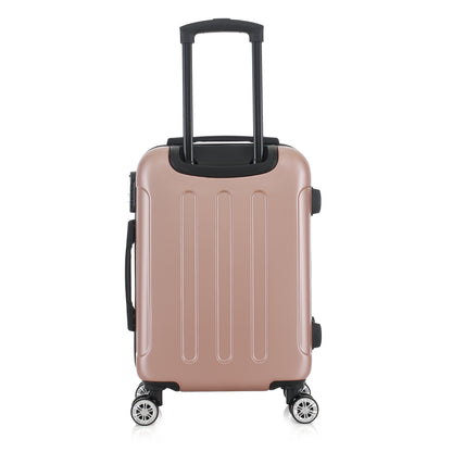 Valise or rose de notre collection American Star Miami, taille S de dos