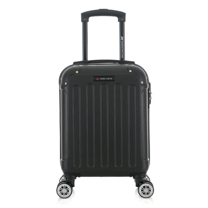 Valise noire de notre collection American Star Miami, taille XS de face
