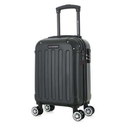 Valise noire de notre collection American Star Miami, taille XS de 3/4