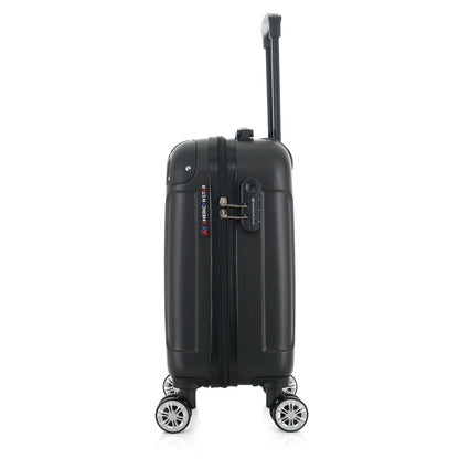 Valise noire de notre collection American Star Miami, taille XS de côté