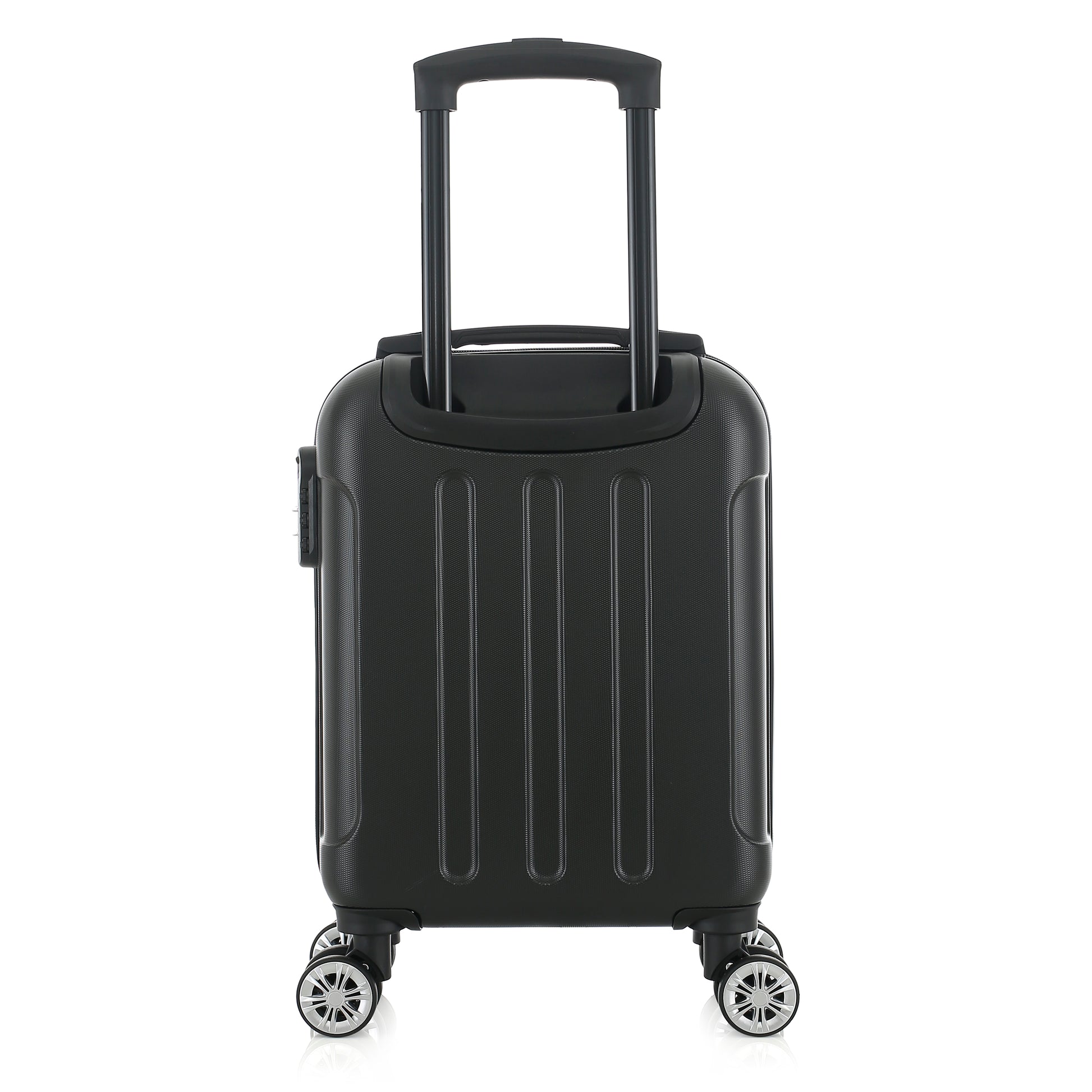 Valise noire de notre collection American Star Miami, taille XS de dos