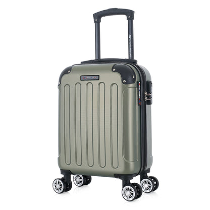 Valise kaki de notre collection American Star Miami, taille XS de 3/4