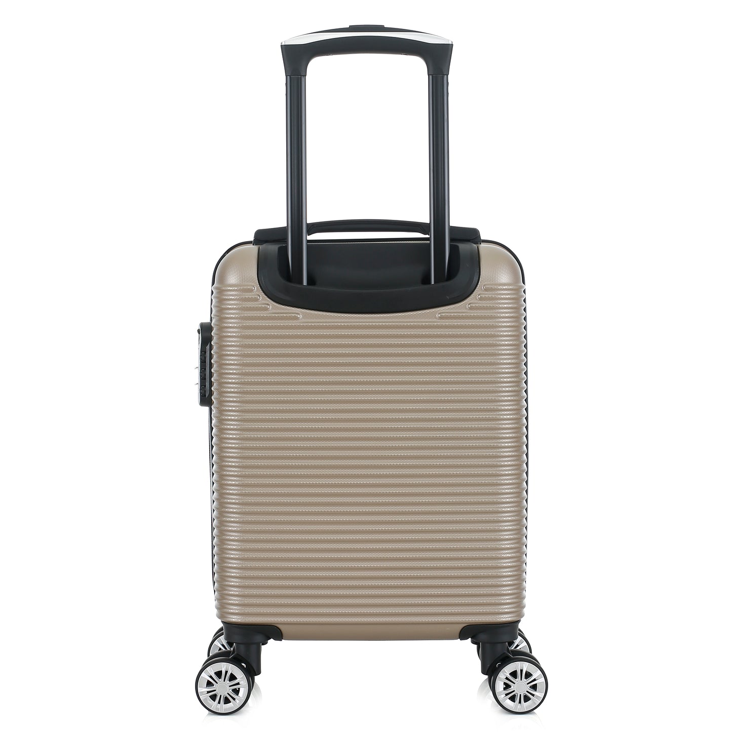 Valise beige de notre collection Georges Rech, Milan, taille XS, de dos
