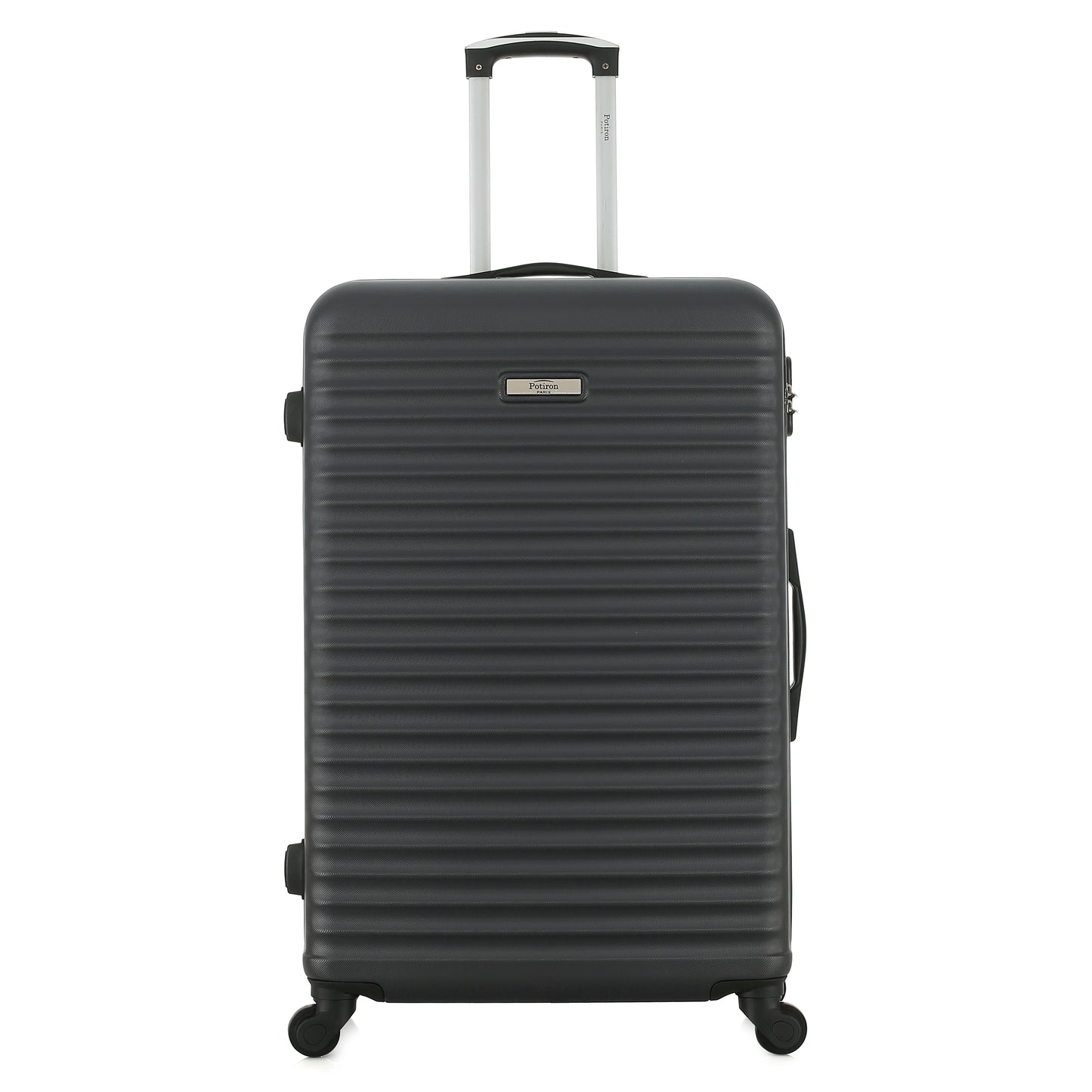 Valise grise de notre collection Potiron Paris, Montmartre, taille L,  de face
