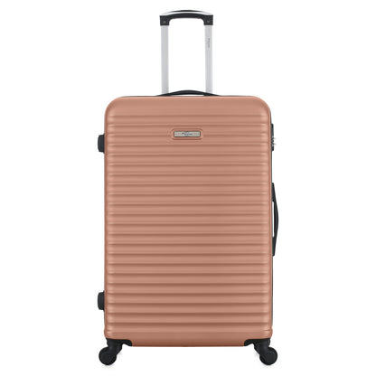 Valise rose de notre collection Potiron Paris, Montmartre, taille L,  de face
