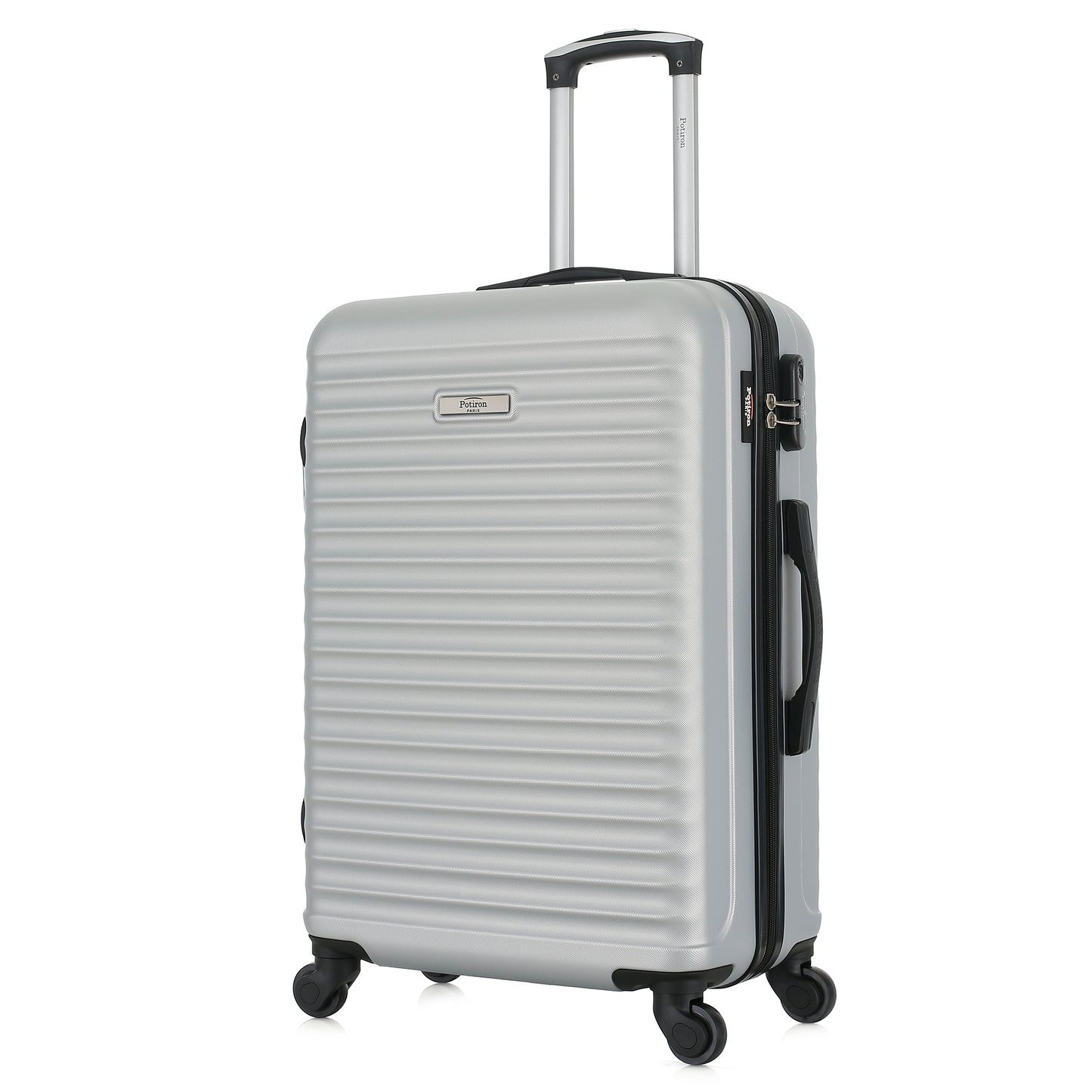 Valise silver de notre collection Potiron Paris, Montmartre, de 3/4
