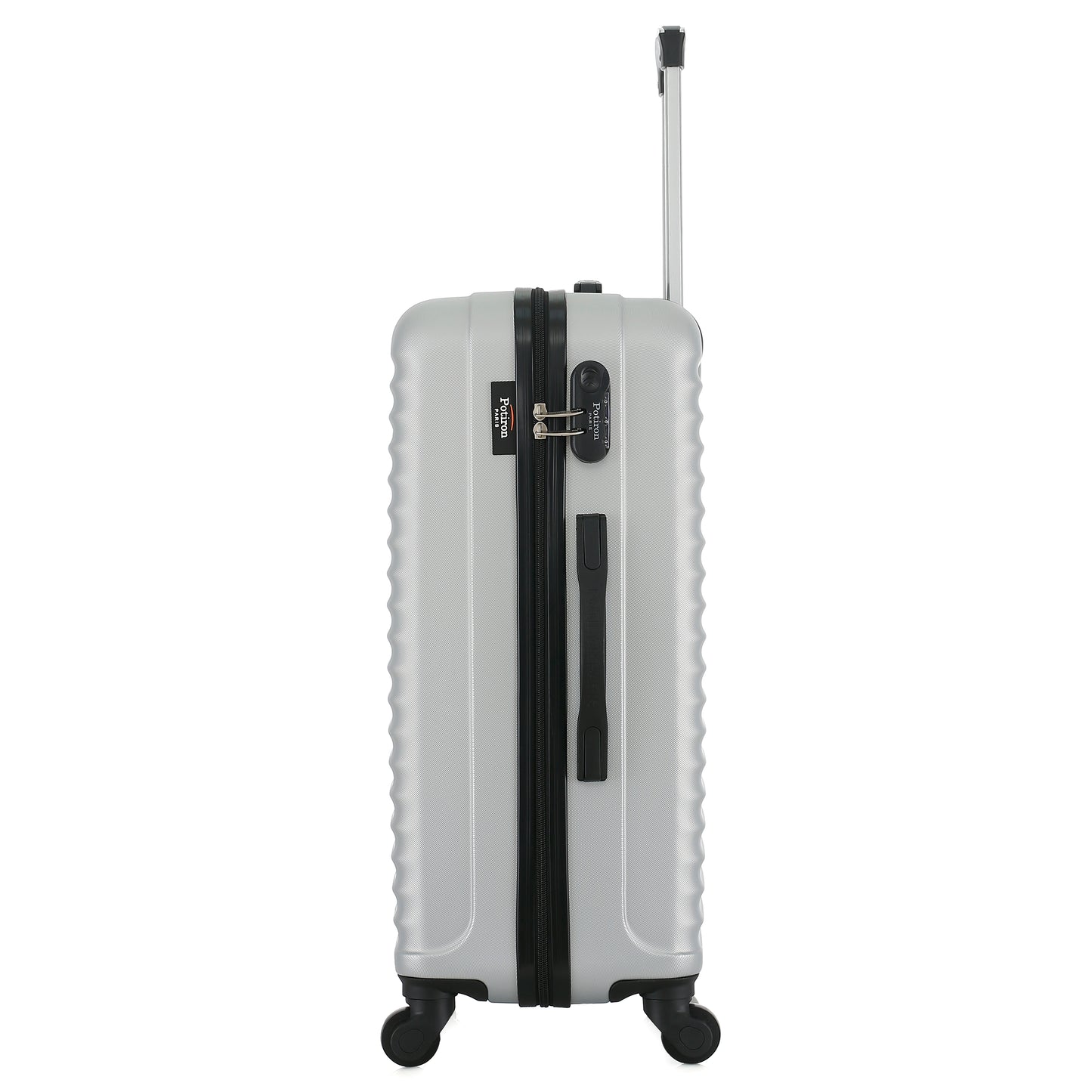 Valise silver de notre collection Potiron Paris, Montmartre, de côté
