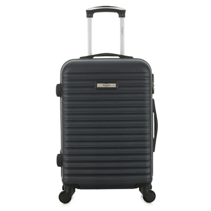 Valise bleue de notre collection Potiron Paris, Montmartre, de face
