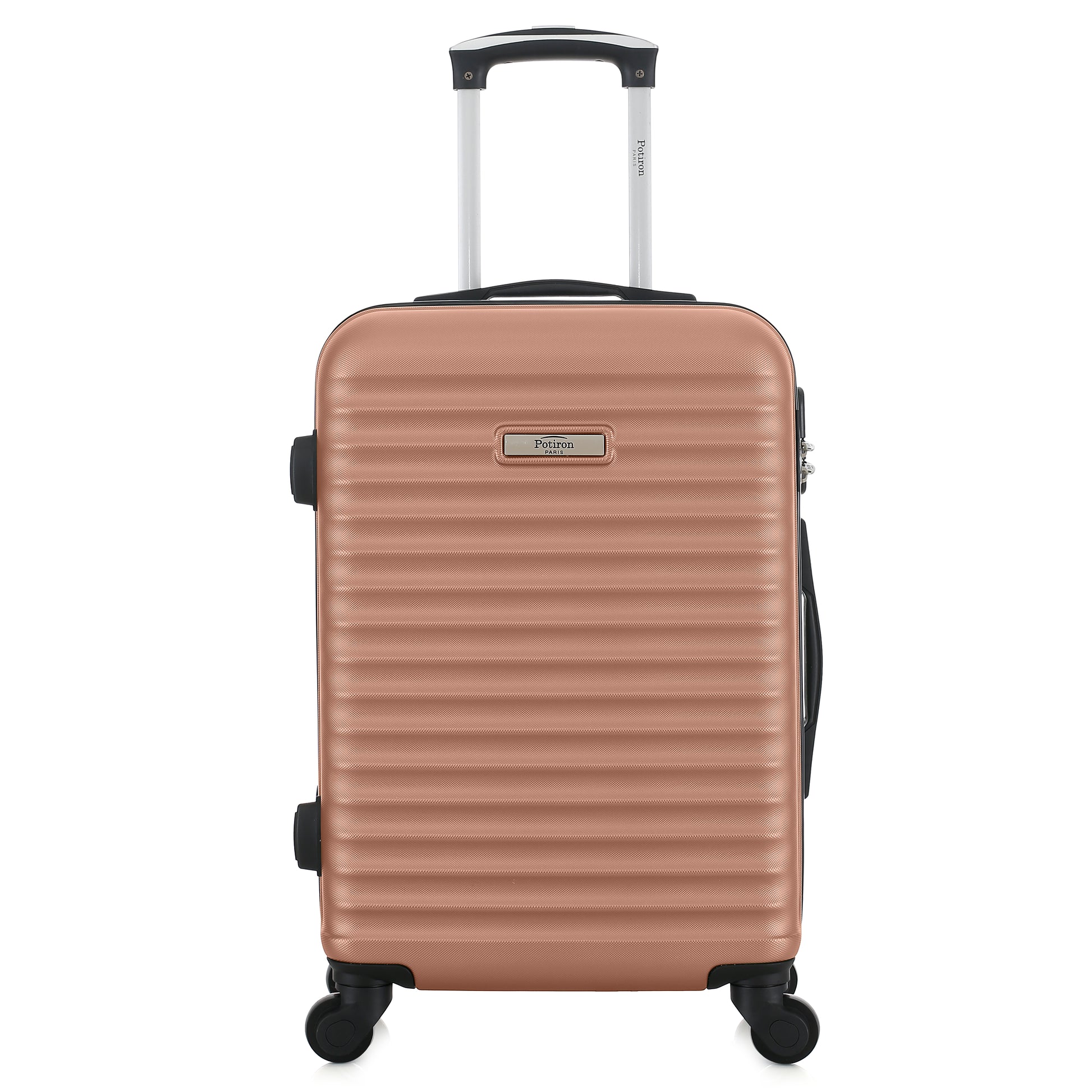 Valise rose de notre collection Potiron Paris, Montmartre, de face