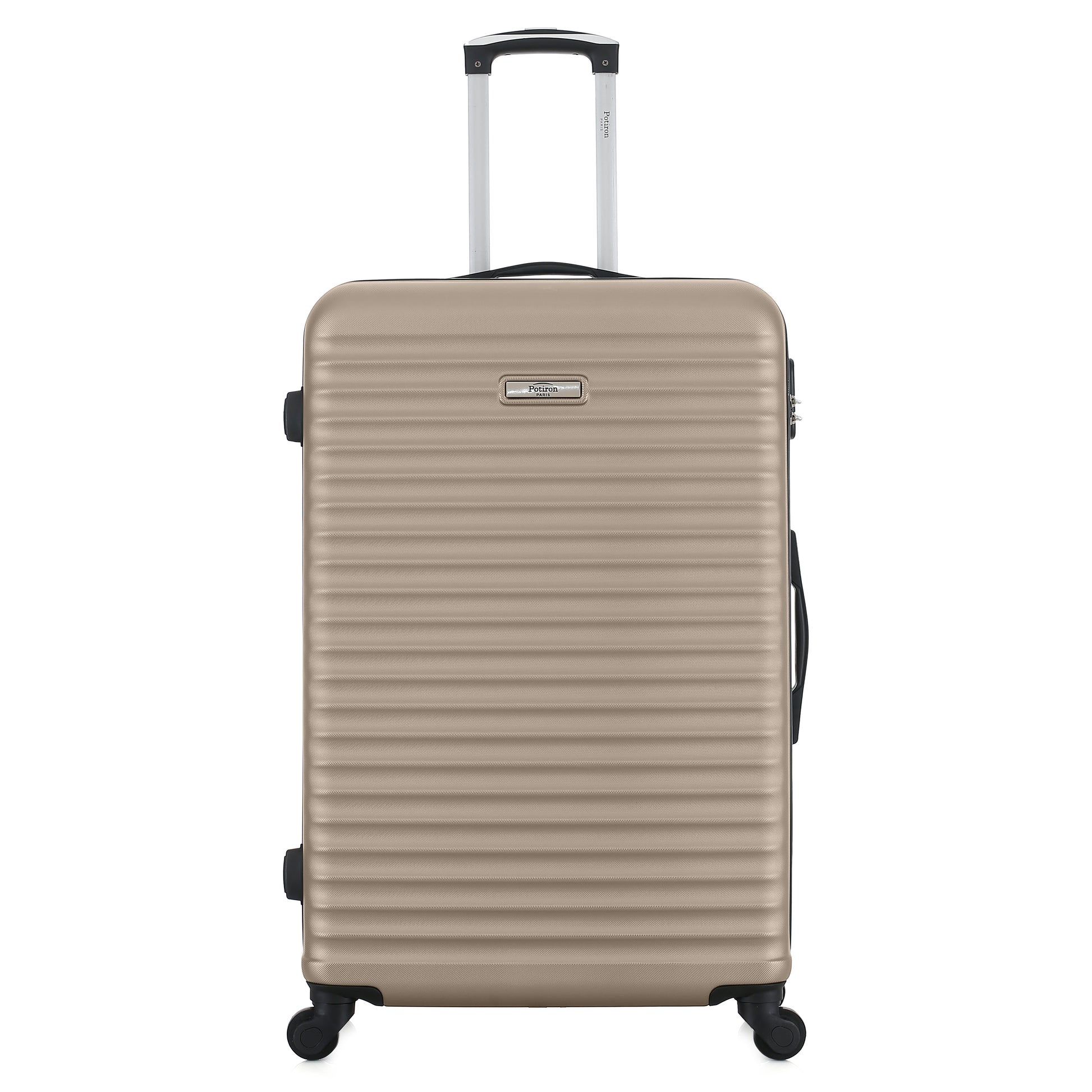 Grande valise silver de face
