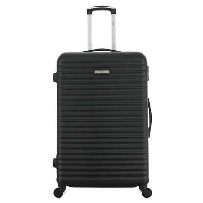 Grande valise noire de face
