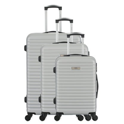 Set de 3 valises silver de notre collection Potiron Paris, Montmartre, de face