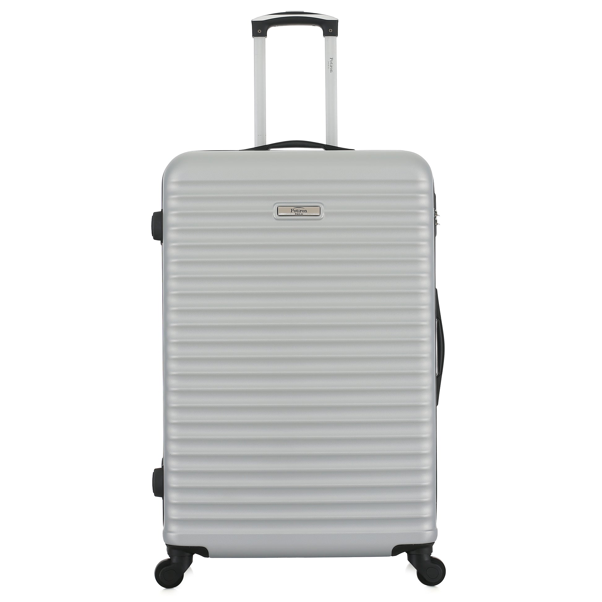 Grande valise silver de face

