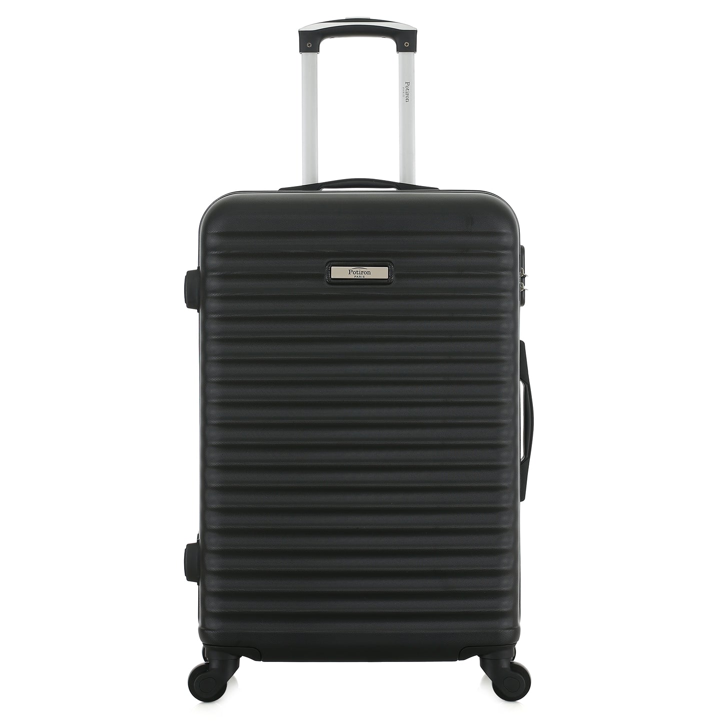 Valise noire de notre collection Potiron Paris, Montparnasse, taille M, de face
