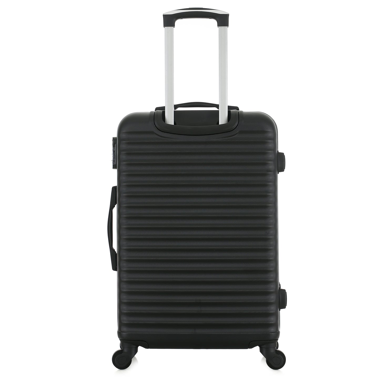 Valise noire de notre collection Potiron Paris, Montparnasse, taille M, de dos
