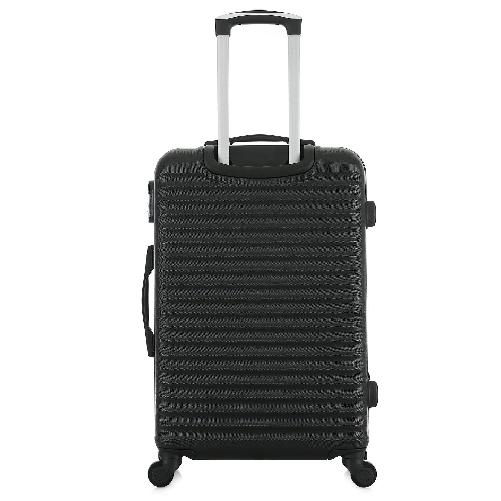 Valise noire de notre collection Potiron Paris, Montparnasse, taille M, de dos
