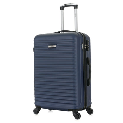 Valise bleue de notre collection Potiron Paris, Montparnasse, taille M, de 3/4
