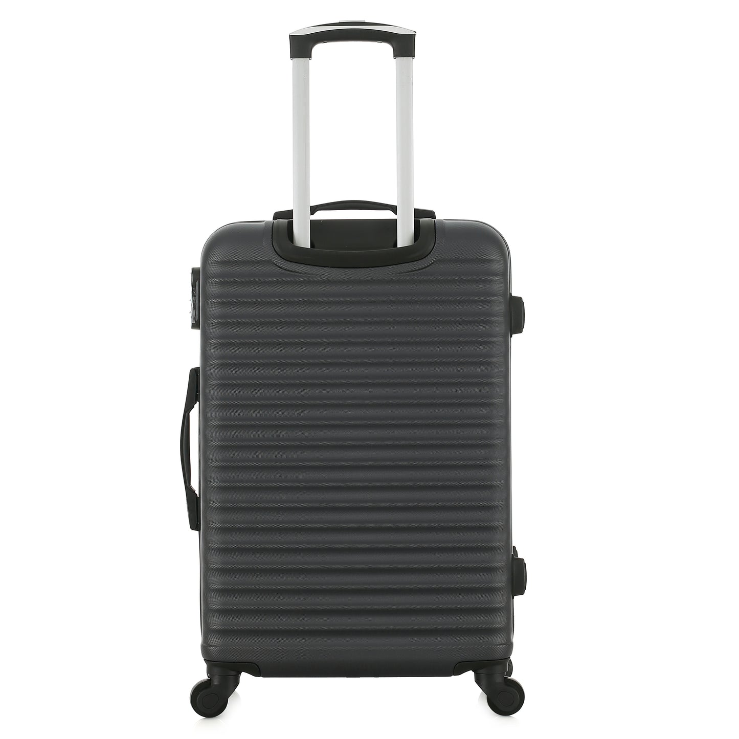 Valise grise de notre collection Potiron Paris, Montparnasse, taille M, de dos
