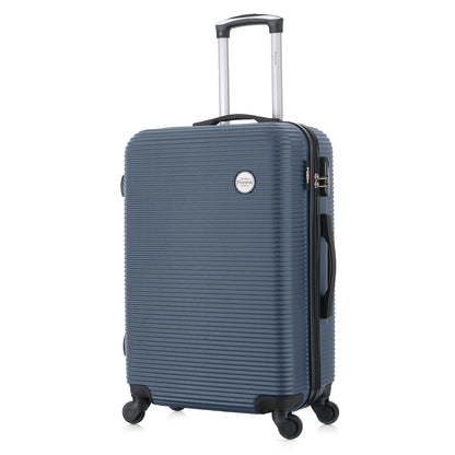 Valise bleue de notre collection Potiron Paris, Opera, taille M, de 3/4
