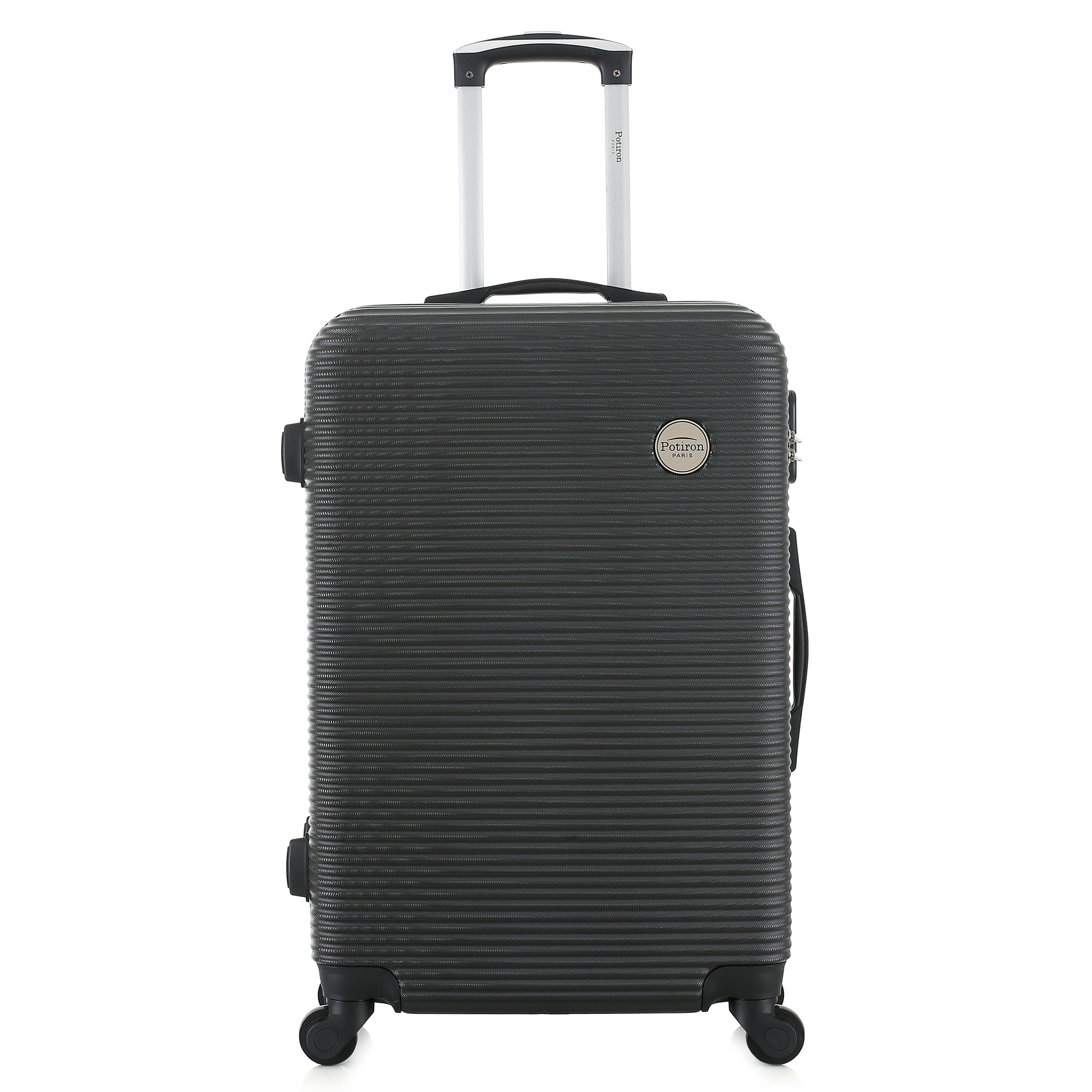 Valise grise de notre collection Potiron Paris, Opera, taille M, de face
