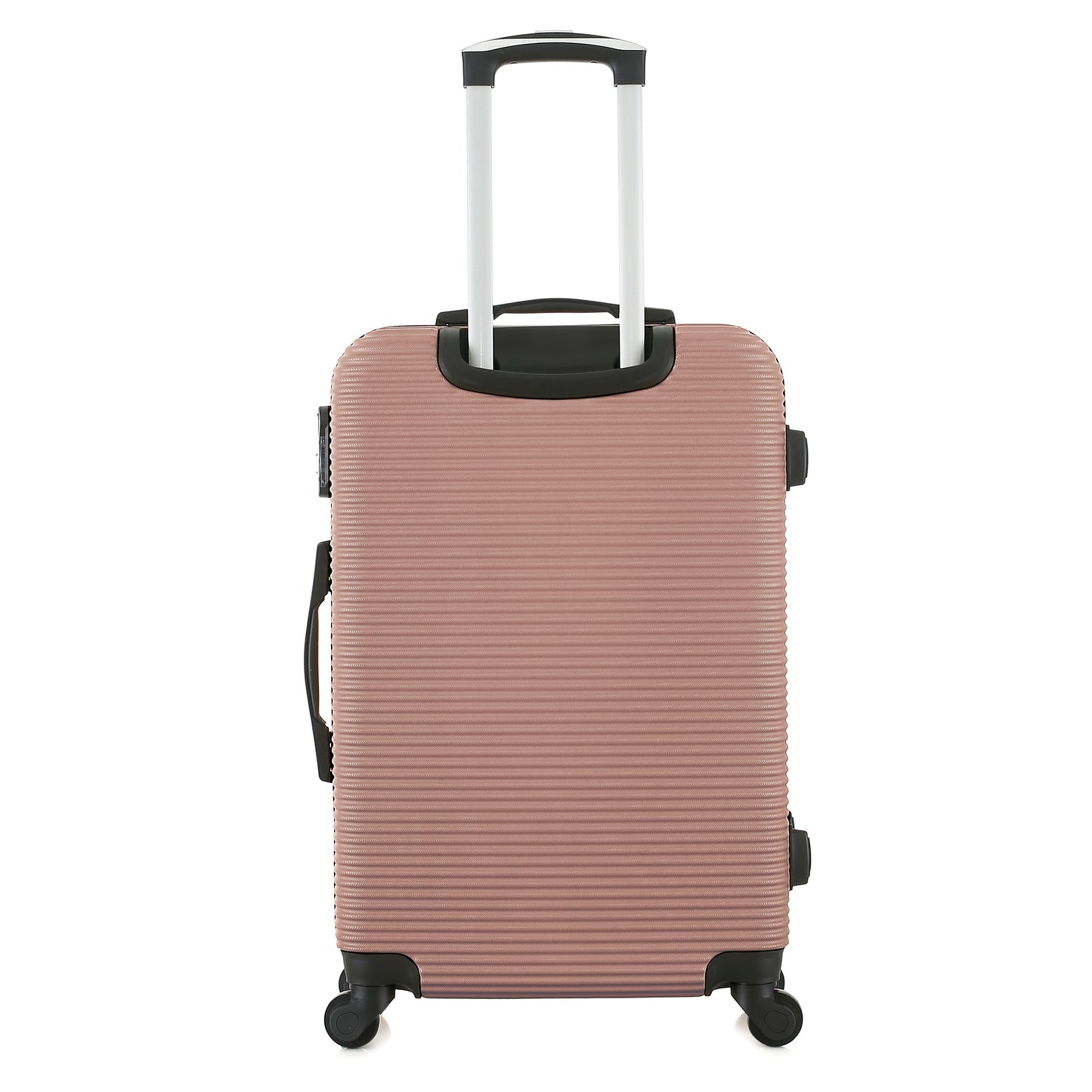 Valise rose de notre collection Potiron Paris, Opera, taille M, de dos
