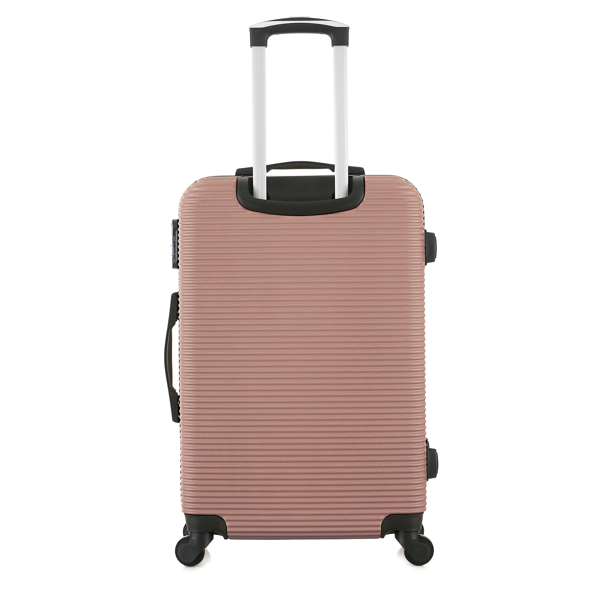 Valise rose de notre collection Potiron Paris, Opera, taille M, de dos
